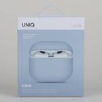 UNIQ etui Lino AirPods 3 gen Silicone błękitny/arctic blue