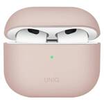 UNIQ etui Lino AirPods 3 gen. Silicone różowy/blush pink