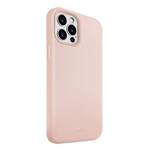 UNIQ etui Lino Hue iPhone 12 Pro Max 6,7" różowy/blush pink Antimicrobial