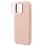 UNIQ etui Lino Hue iPhone 14 Pro Max 6,7" Magclick Charging różowy/blush pink