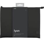 UNIQ etui Lyon laptop Sleeve 16" czarny/midnight black Waterproof RPET