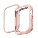 UNIQ etui Moduo Apple Watch Series  4/5/6/7/8/9/SE/SE2 44/45mm różowy-biały/blush-white