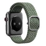 UNIQ pasek Aspen Apple Watch 40/38/41mm Series 1/2/3/4/5/6/7/8/9/SE/SE2 Braided zielony/cypress green