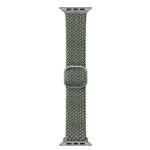 UNIQ pasek Aspen Apple Watch 40/38/41mm Series 1/2/3/4/5/6/7/8/9/SE/SE2 Braided zielony/cypress green