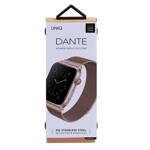 UNIQ pasek Dante Apple Watch Series 1/2/3/4/5/6/7/8/9/SE/SE2 38/40/41mm Stainless Steel różwo-złoty/rose gold