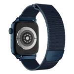 UNIQ pasek Dante Apple Watch Series 1/2/3/4/5/6/7/8/9/SE/SE2 42/44/45mm Stainless Steel niebieski/cobalt blue