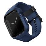 UNIQ pasek Monos 2in1 Apple Watch Strap + Case Series 4/5/6/7/8/9/SE/SE2 44/45mm. niebieski/marine blue