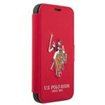 US Polo USFLBKP12LPUGFLRE iPhone 12 Pro Max 6,7" czerwony/red book Polo Embroidery Collection