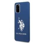 US Polo USHCS67SLHRNV S20+ G985 granatowy/navy Silicone Collection