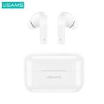 USAMS Słuchawki Bluetooth 5.0 TWS LY series ANC bezprzewodowe biały/white BHULY06