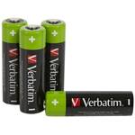 Verbatim Akumulator NiMH AA 2500mAh       Premium HR6 4szt czarny/ black 49517