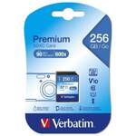 Verbatim Karta Premium U1 SDXC 256GB V10  czarny/black 44026