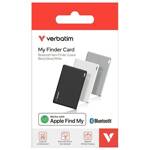 Verbatim My Finder Card Bluetooth czarny  srebrny biały/black silver white - urządzenie do śledzenia 3szt MYFCR-03BSW 32141