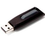 Verbatim Pendrive 256GB USB-A 3.2 V3 czarny/black 49168