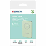 Verbatim Powerbank indukcyjny `n` Go 15W 10000mAh Wireless Magnetic zielony/green 32246