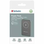 Verbatim Powerbank indukcyjny `n` Go 15W 5000mAh Wireless Magnetic szary/grey 32244