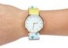 WATCH YELLOW AND WHITE PERFECT GIFT (15)