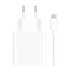 XIAOMI ORIGINAL CHARGER MDY-12-EH 67W QC 3.0 + CABLE USB-USB-C 6A WHITE BULK