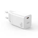 XO CE10 PD 65W PD charger 1x USB-C white + USB-C cable-USB-C