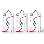 XO Clear Audio Cable NB -R241C Jack 3.5mm - Jack 3.5mm 1.0 m black