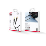 XO Clear Cable NB229 USB - MicroUSB 1.0 m 2.4a black