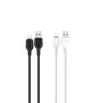 XO NB103 USB cable - USB -C 1.0 m 2.1A black pcs / white 20pcs set