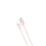 XO NB156 USB - Lightning 1.0 m 2.4A pink