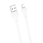 XO NB200 USB cable - Lightning 2.0m 2.1A white