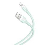 XO NB212 USB cable - Lightning 1.0 m 2.1a green