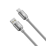 XO NB216 USB cable - USB -C 1.0 m 2.4a silver