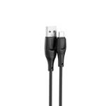 XO NB238 USB cable - microUSB 1.0 m 2.4a black