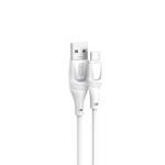 XO NB238 USB cable - microUSB 1.0 m 2.4a white