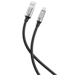 XO NB251 USB cable - microUSB 1.0 m 6a black