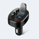 XO Transmitter FM BCC03 Bluetooth mp3 Car charger 18W black