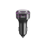 XO Transmitter FM BCC12 Bluetooth MP3 Car charger 3.1A black