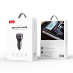 XO Transmitter FM BCC12 Bluetooth MP3 Car charger 3.1A black