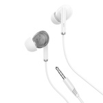 XO Wired headphones EP67 JACK 3.5 mm Dimidal White