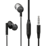 XO Wired headphones EP67 Jack 3.5 mm Black Dimidal