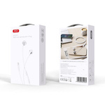 XO Wired headphones EP71 Lightning White