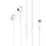 XO Wired headphones EP74 USB-C Diminant white