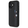BMW BMHCP16S23PUPVK iPhone 16 6.1" czarny/black hardcase M Perforated Tricolor Detail Line