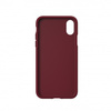 Adidas OR Moulded PU Suede iPhone X/XSburgundowy/collegiate burgundy 33282