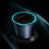 Baseus Golden Contactor Pro fast car charger 2x USB 40 W Quick Charge SCP FCP AFC + USB cable - USB Type C gray (TZCCJD-A0G)