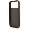 Etui Guess 4G Strap Triangle Logo        MagSafe do iPhone 17 Pro Max brązowy