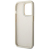 Guess GUHCP14LHGCRHS iPhone 14 Pro 6,1" srebrny/silver hardcase Croco Collection