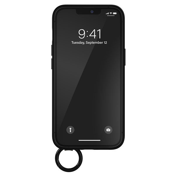 Adidas OR Hand Strap Case iPhone 13 Pro/13 6,1" czarno-zielony/black-green 47111