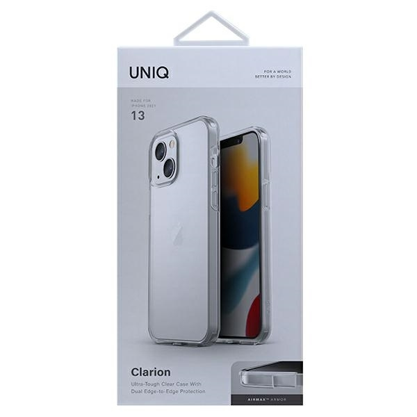 Uniq Clarion case for iPhone 13 - transparent