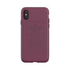 ETUI ADIDAS OR HARD COVER IPHONE X / XS TECHINK MAROON WYPRZEDAŻ