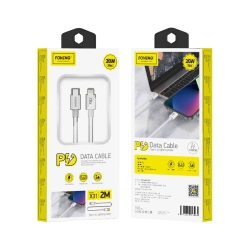 FONENG cable X31 USB-C - Lightning PD 20W 2M White
