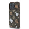 Guess GUHMP16LP4PWPW iPhone 16 Pro6.3" brązowy/brown hardcase Peony On 4G Background MagSafe